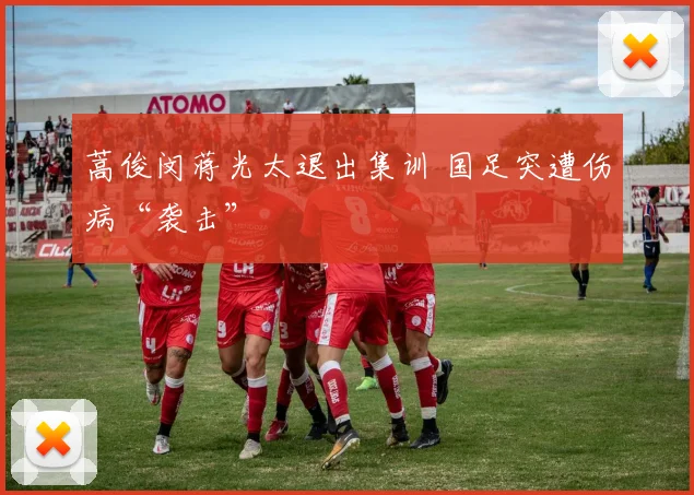 蒿俊闵蒋光太退出集训 国足突遭伤病“袭击”